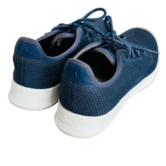 Allbirds Tree Runners Pure Azure Blizzard Blue Sneakers Men's size 9 - Picture 3 of 6
